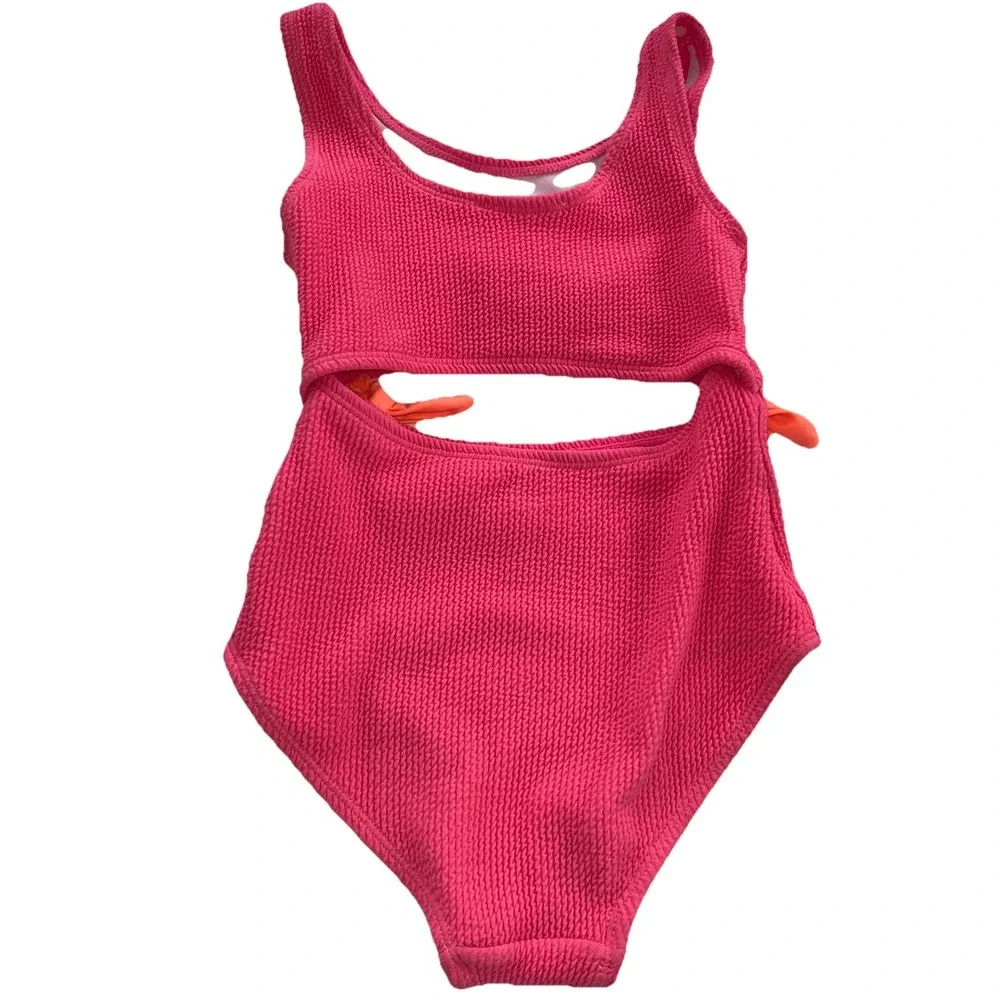 Derek Heart Girl's Size 6‎ Swimsuit Cut Out One Piece